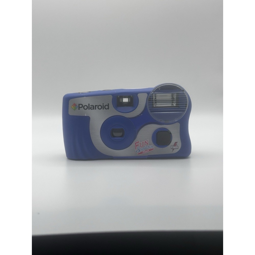 Polaroid Fun Shooter Flash 400 Disposable 35mm Camera For Parts/repair
